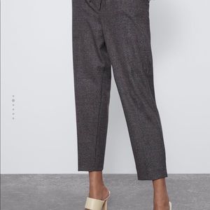 Zara Check Trousers